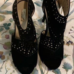 Jennifer Lopez Black High Heel